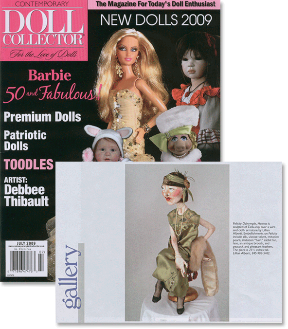 Contemporary Doll Collector, July 2009