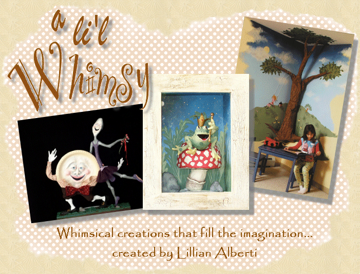 a-lil-whimsy, whimsical dolls, shadow boxes