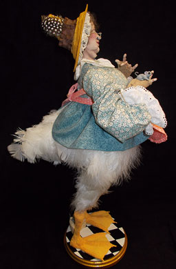 Side View of Mother Goose