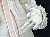 Close on Rachel's Hand